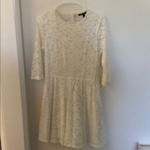 Cream Lace Dress